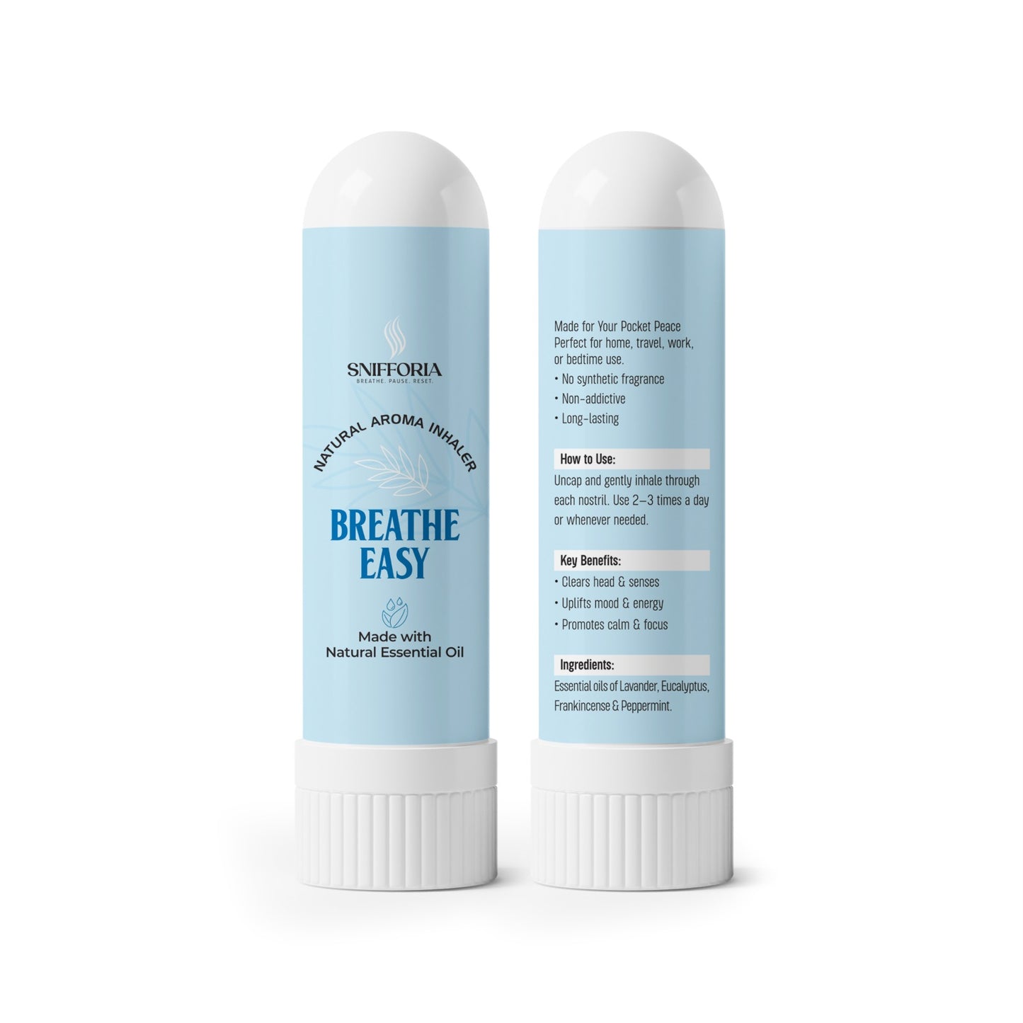 Breath Easy Nasal Sticks (3-pack)