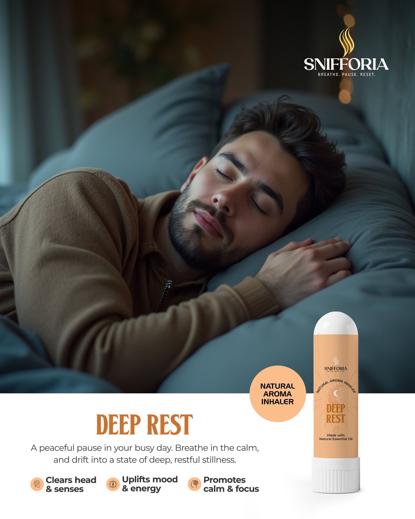 Snifforia Productivity Kit – 5 Mood In Motion Inhalers