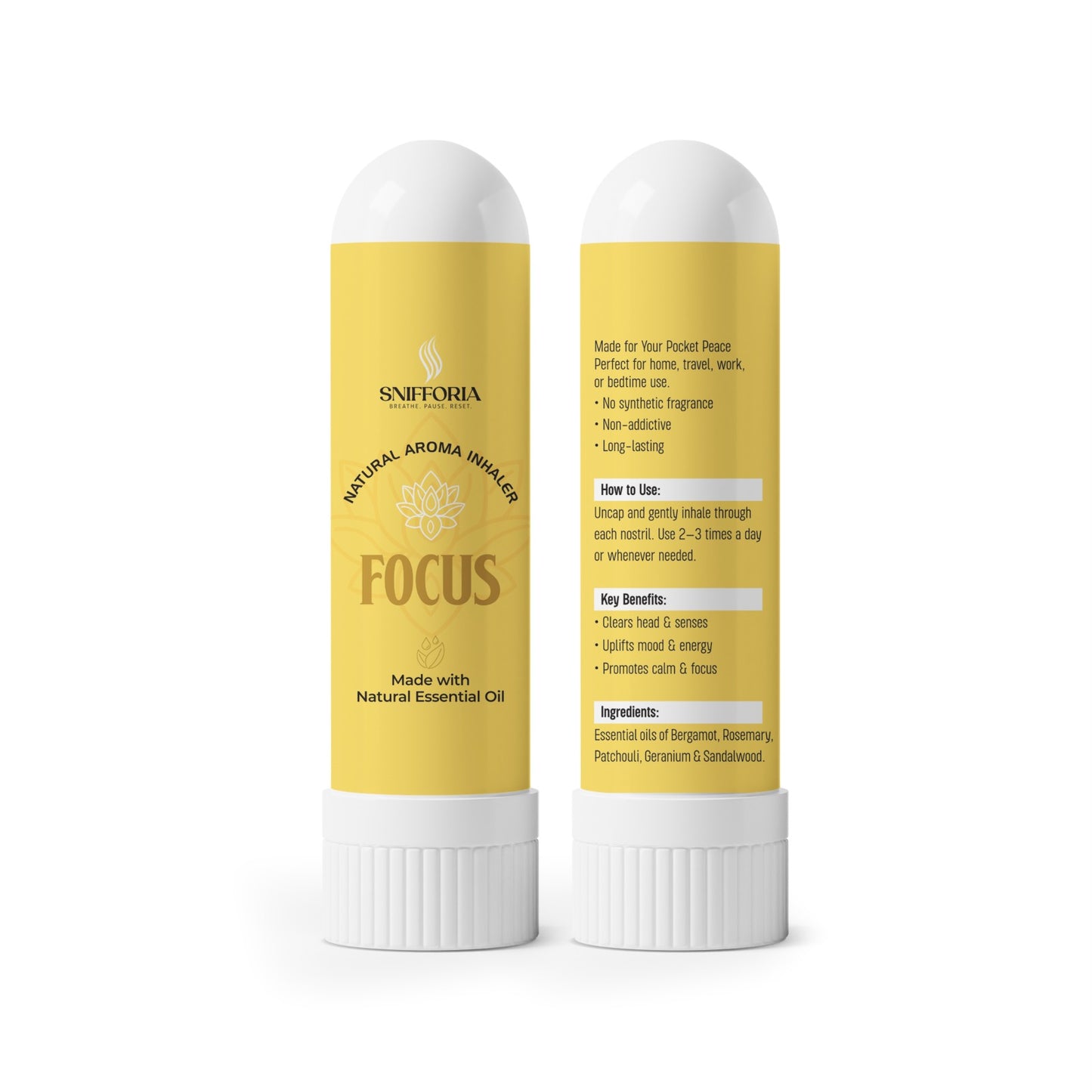 Focus Nasal Sticks (3-pack)